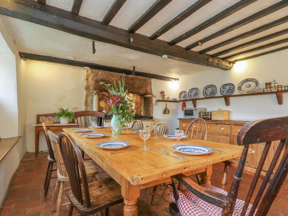 Hole Farm Villa Gidleigh Bagian luar foto
